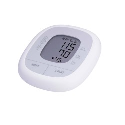 Grundig Bloeddrukmeter Bovenarm - Bloeddruk en Hartslag - LCD Scherm - Incl. Manchet - Wit